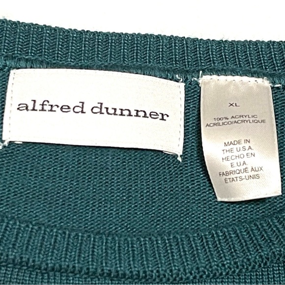 Alfred Dunner Woman Abstract Cardigan Sweater Size XL - Picture 10 of 14